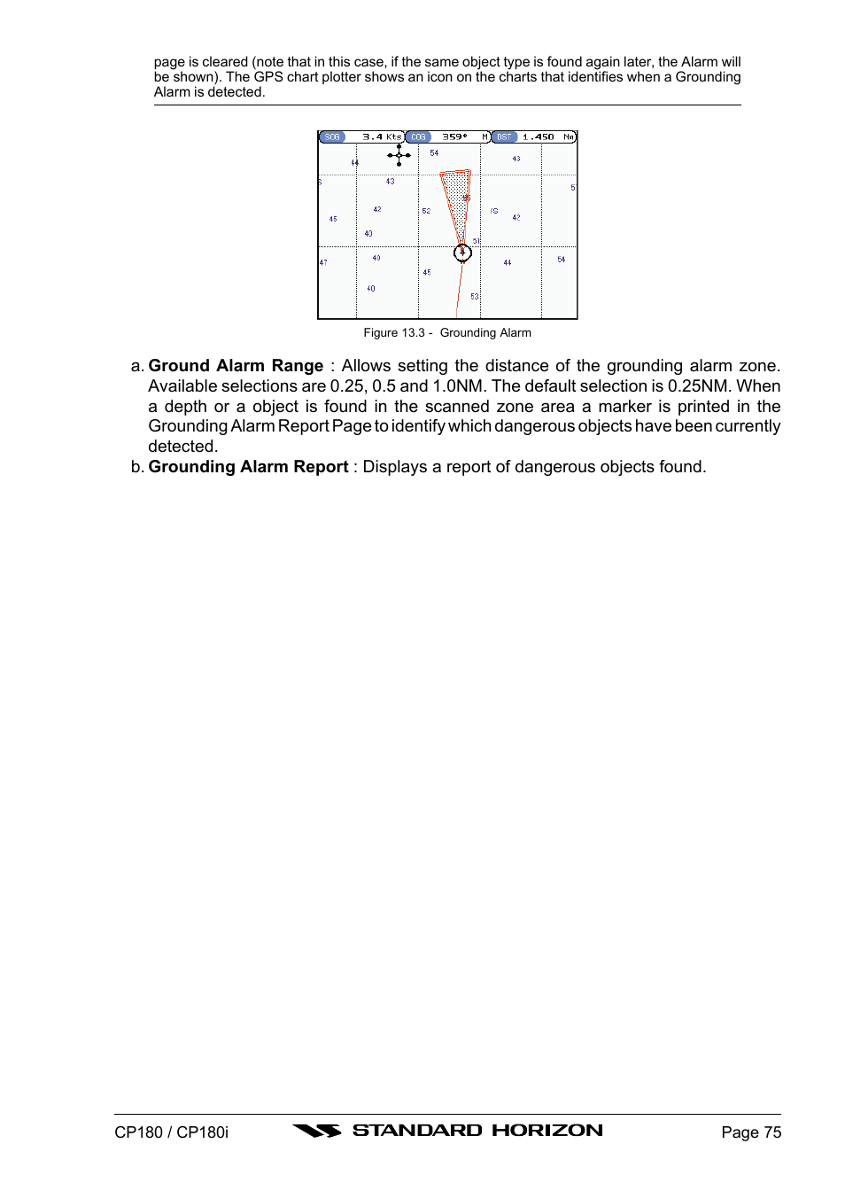 Standard Horizon CP180 User Manual | Page 73 / 92