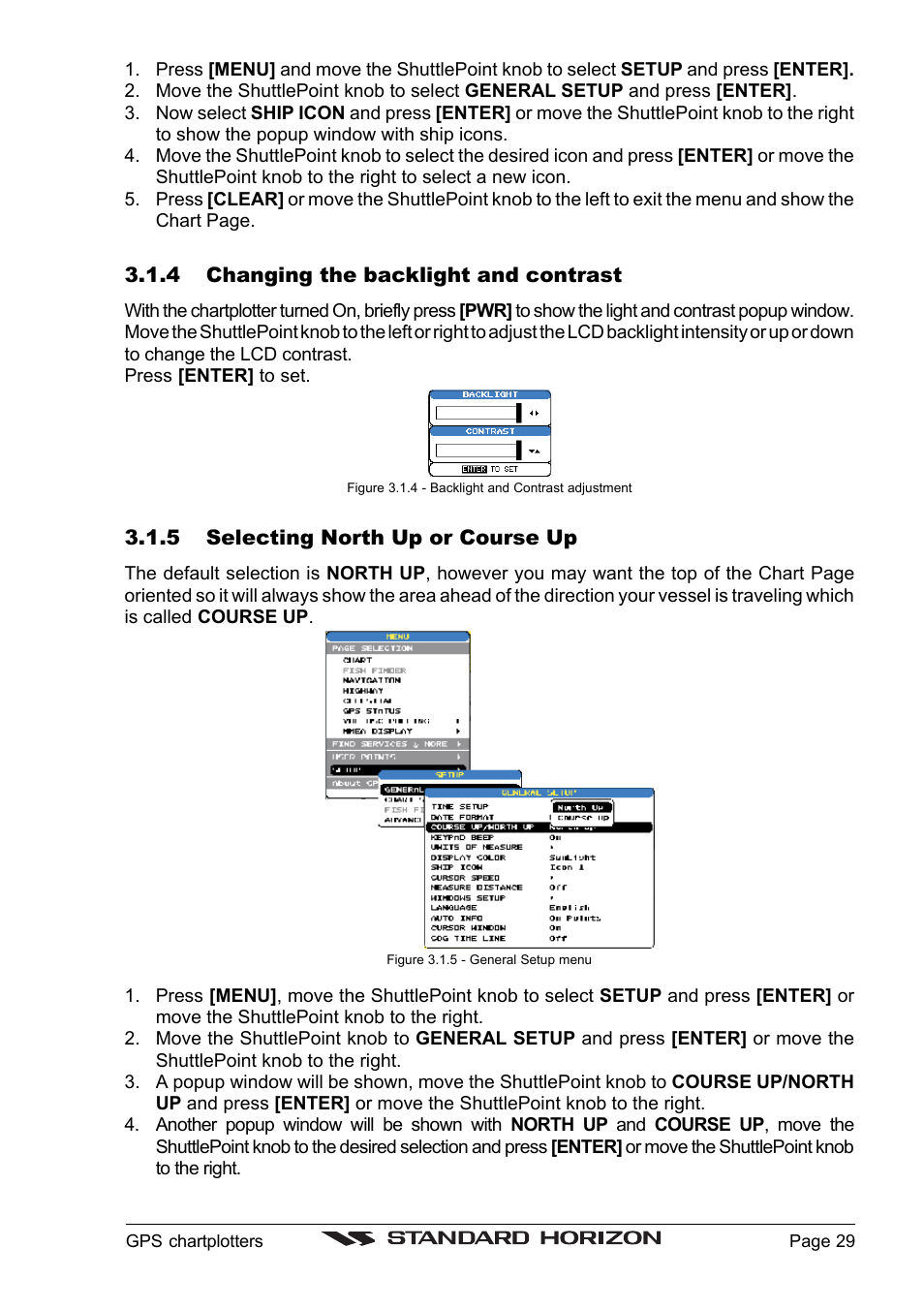 Standard Horizon CP1000C User Manual | Page 27 / 82