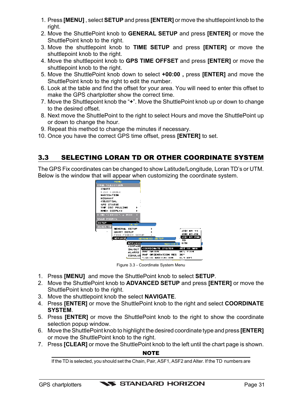 Standard Horizon CP1000C User Manual | Page 29 / 82