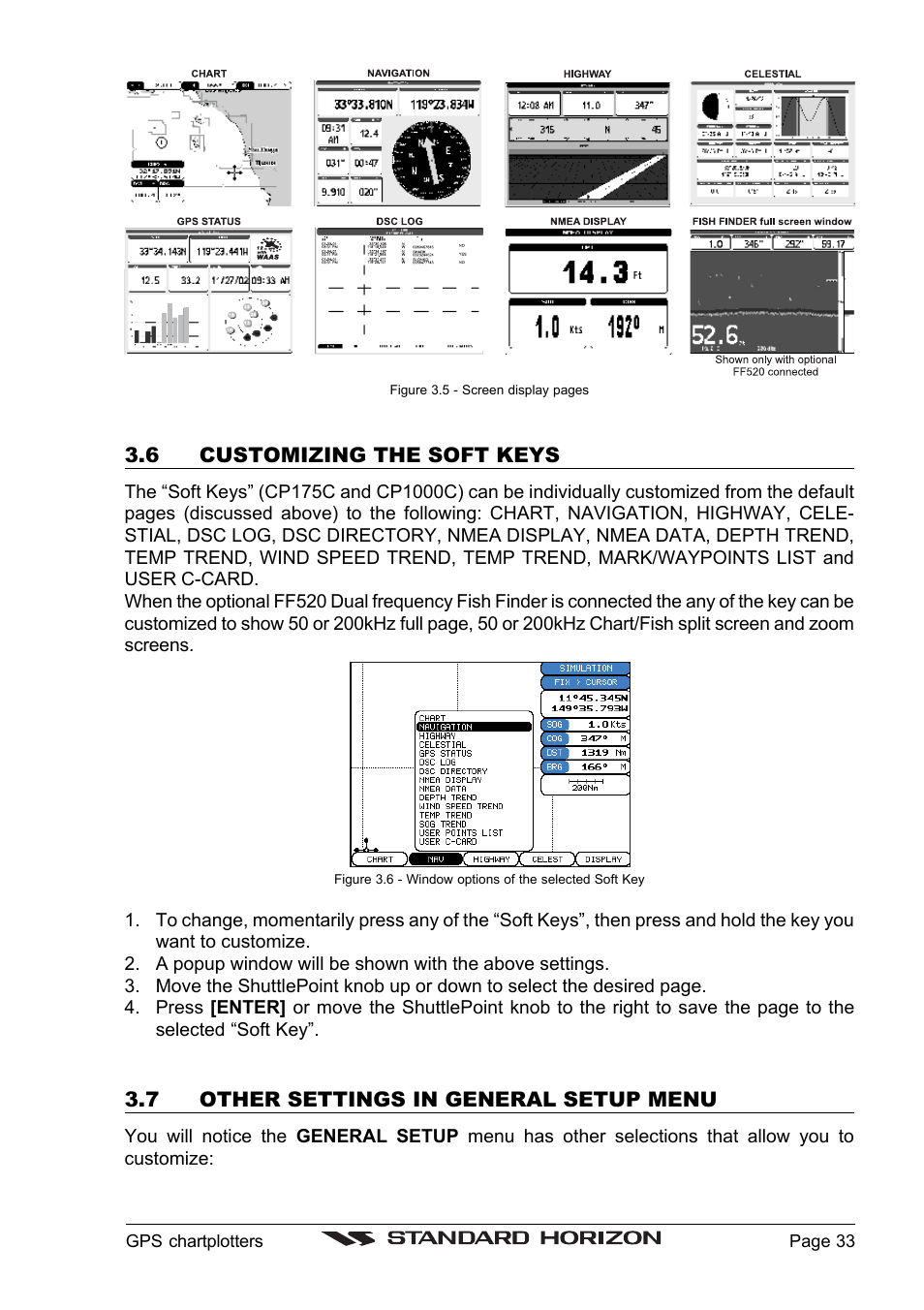 Standard Horizon CP1000C User Manual | Page 31 / 82