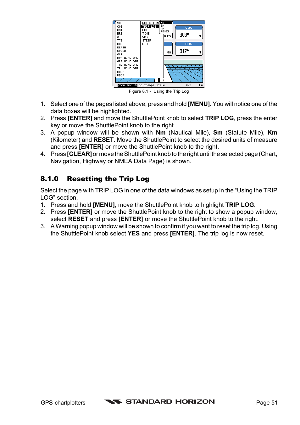 Standard Horizon CP1000C User Manual | Page 49 / 82