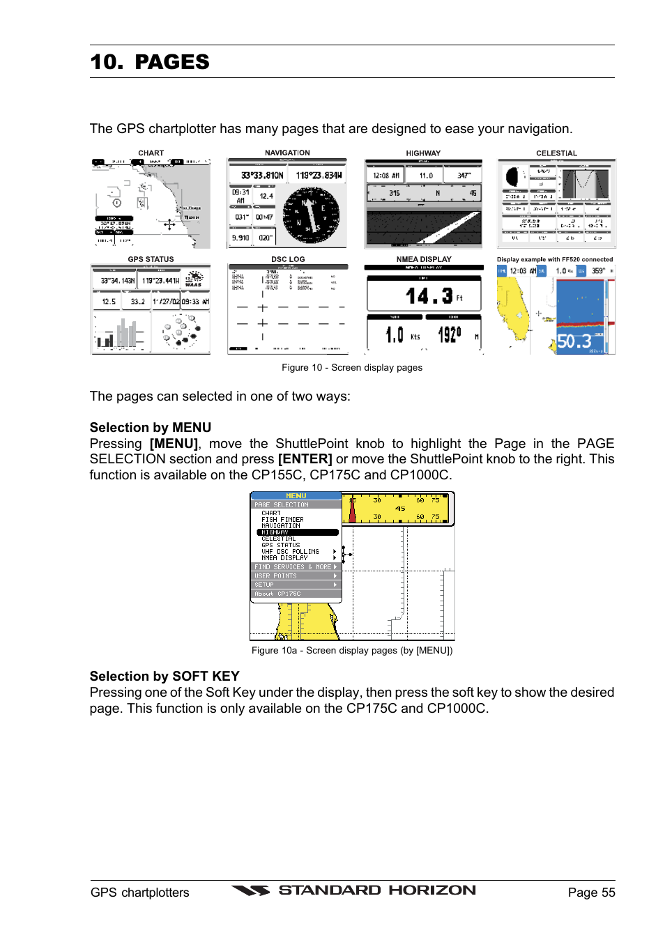 Pages | Standard Horizon CP1000C User Manual | Page 53 / 82