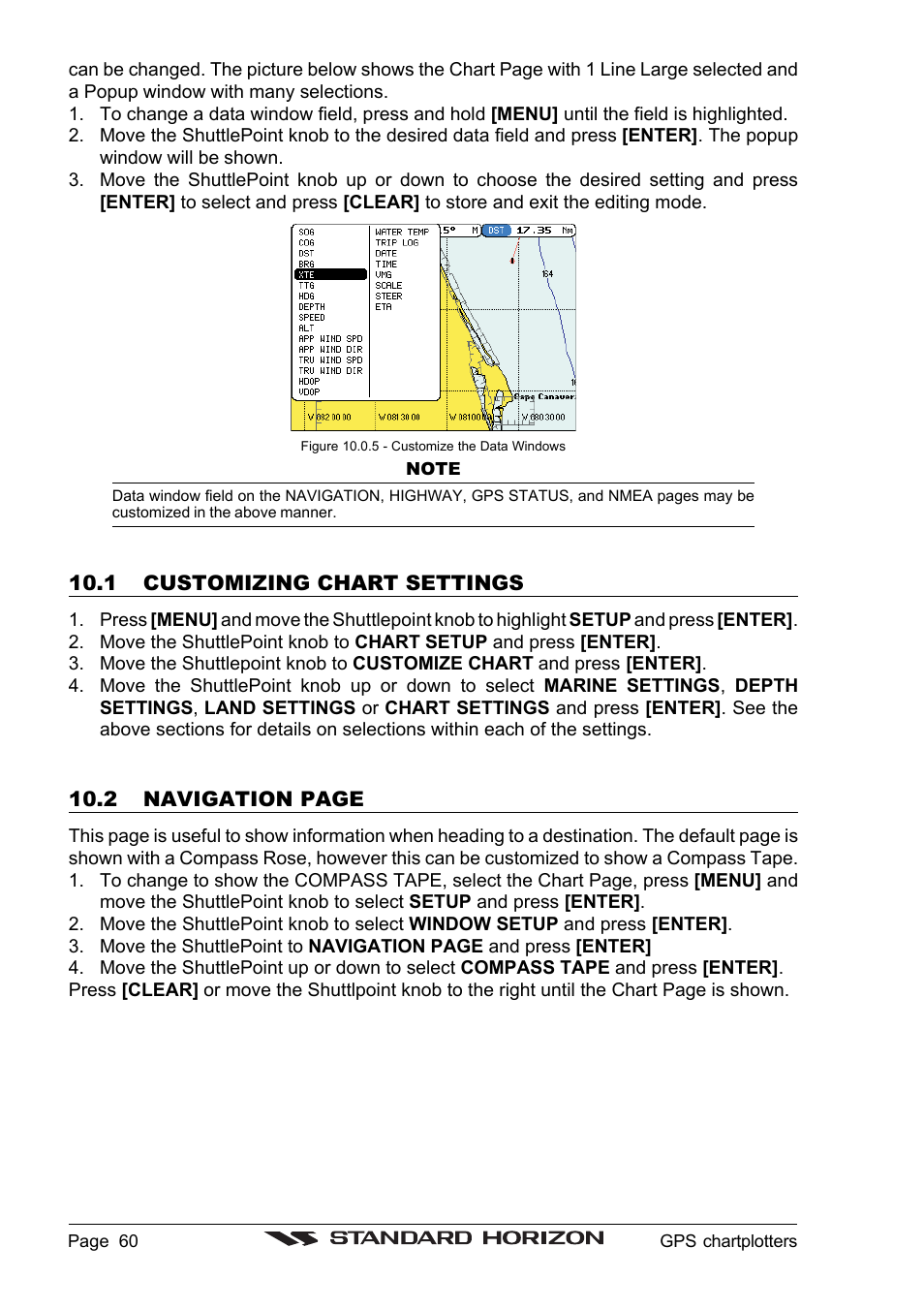 Standard Horizon CP1000C User Manual | Page 58 / 82