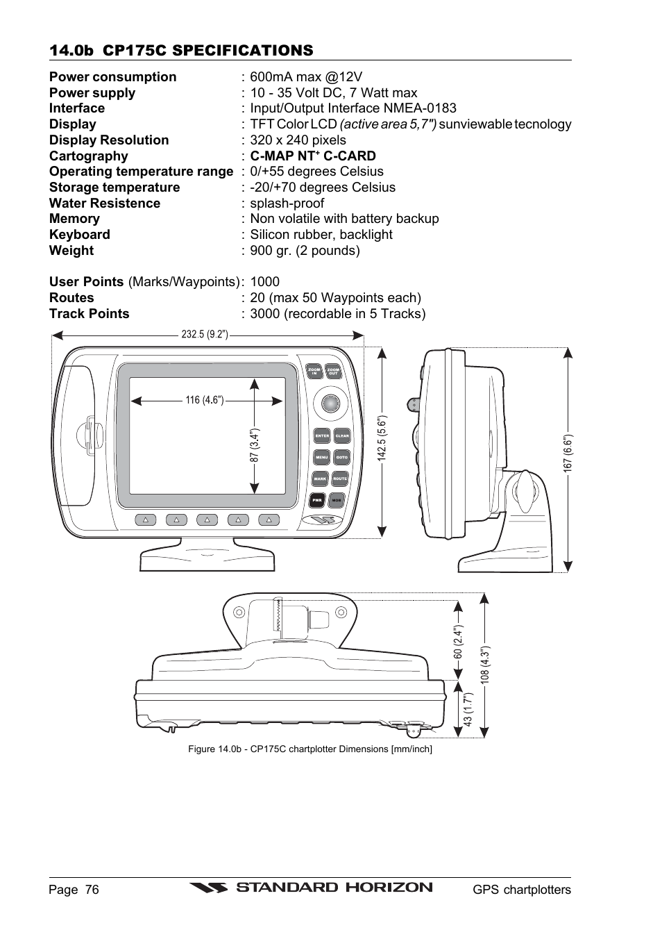 Standard Horizon CP1000C User Manual | Page 74 / 82