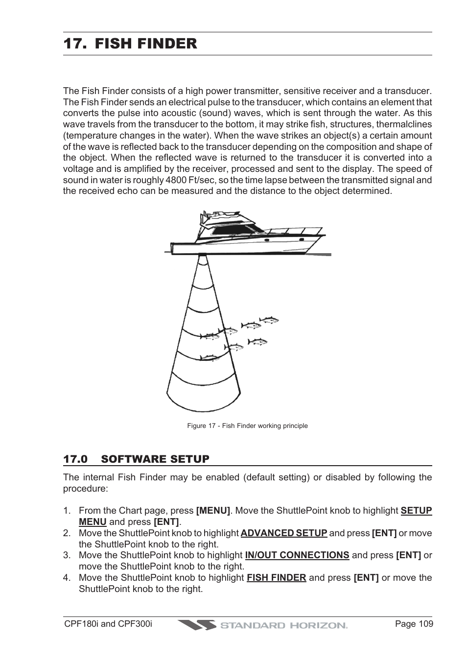 Fish finder | Standard Horizon MAX CPF180I User Manual | Page 107 / 144