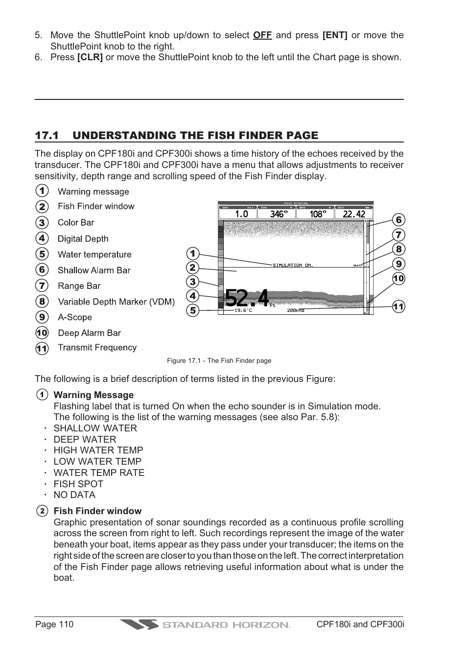 Standard Horizon MAX CPF180I User Manual | Page 108 / 144