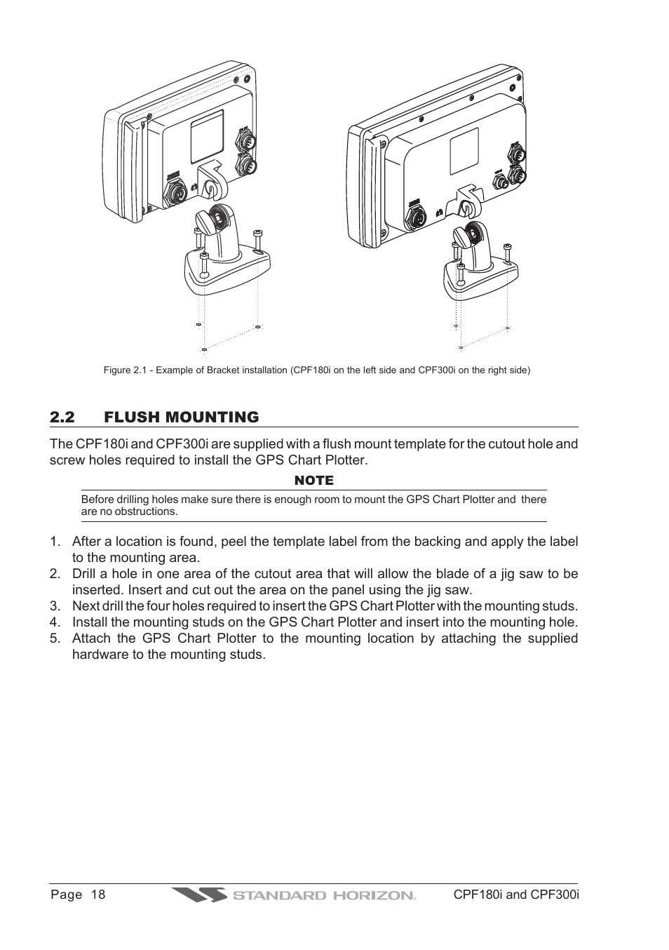 Standard Horizon MAX CPF180I User Manual | Page 16 / 144