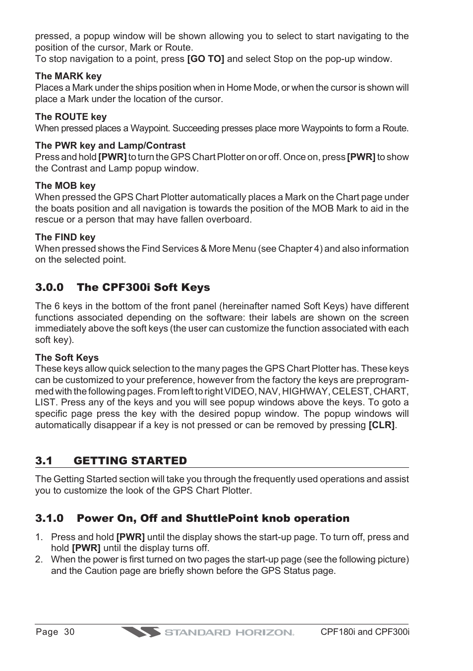 Standard Horizon MAX CPF180I User Manual | Page 28 / 144