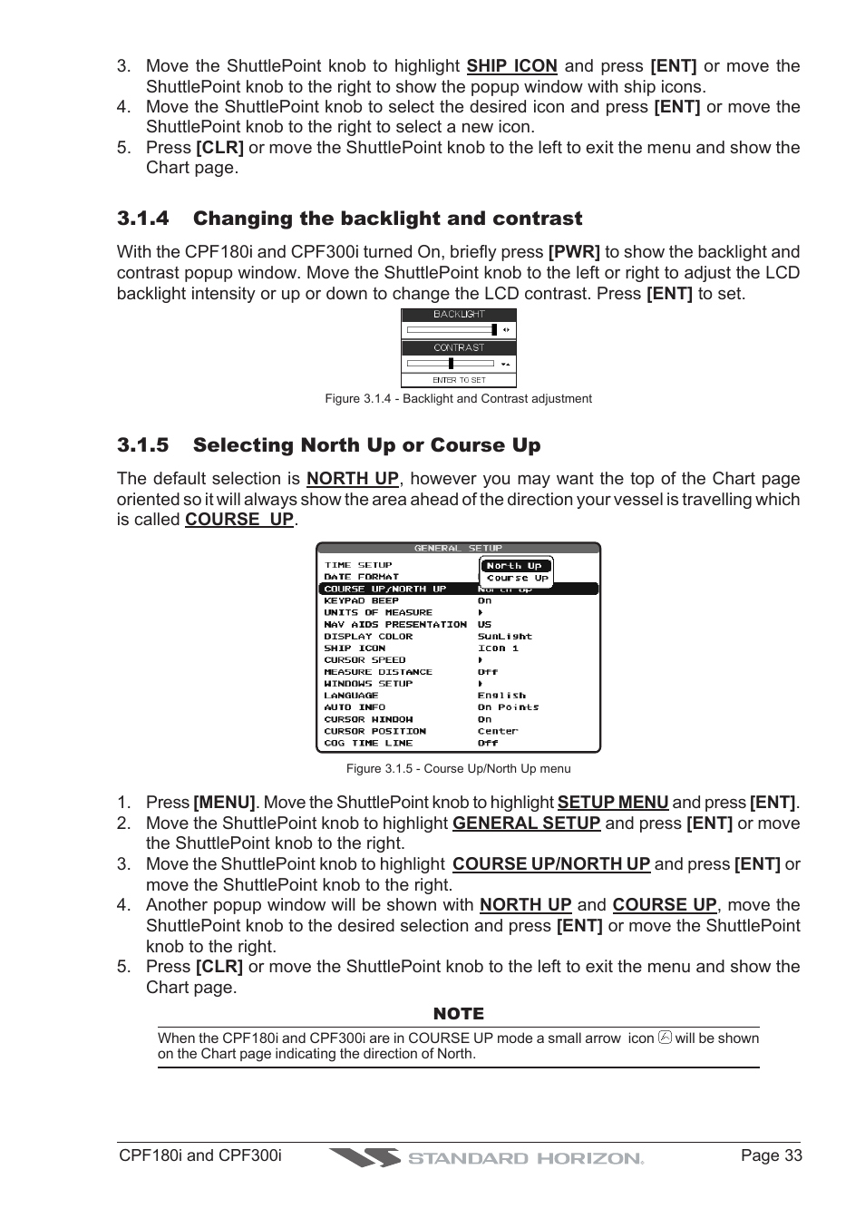 Standard Horizon MAX CPF180I User Manual | Page 31 / 144