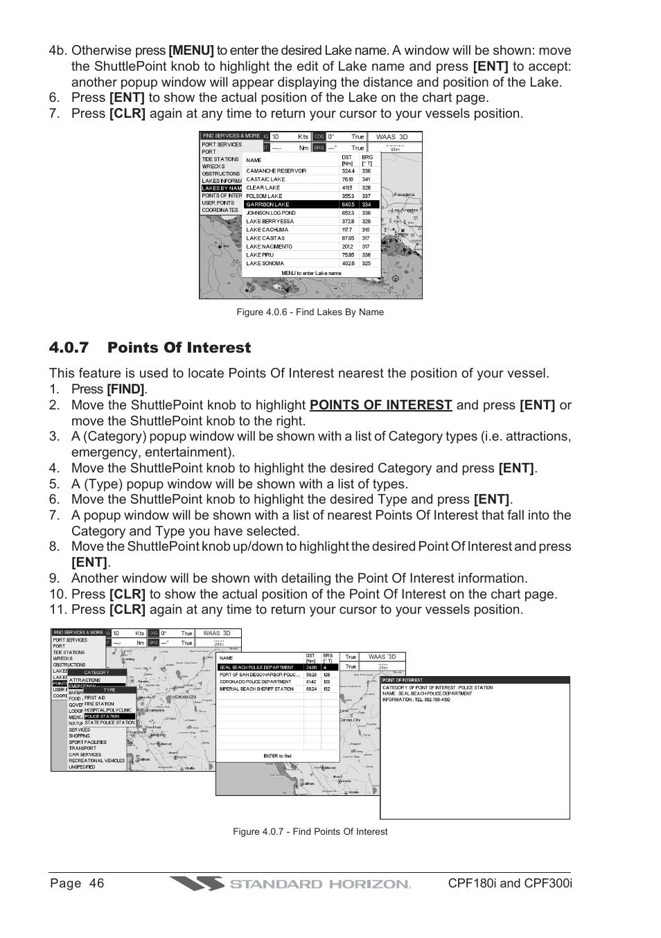 7 points of interest | Standard Horizon MAX CPF180I User Manual | Page 44 / 144