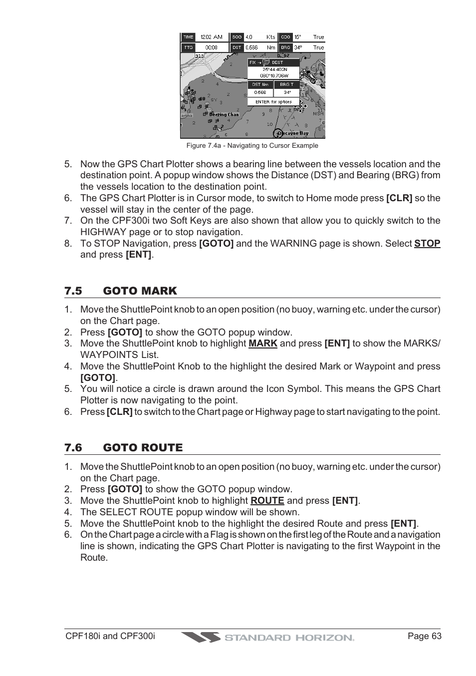 Standard Horizon MAX CPF180I User Manual | Page 61 / 144