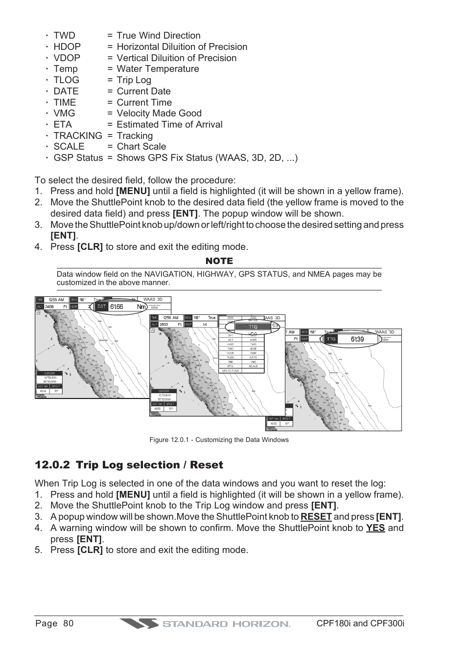 Standard Horizon MAX CPF180I User Manual | Page 78 / 144