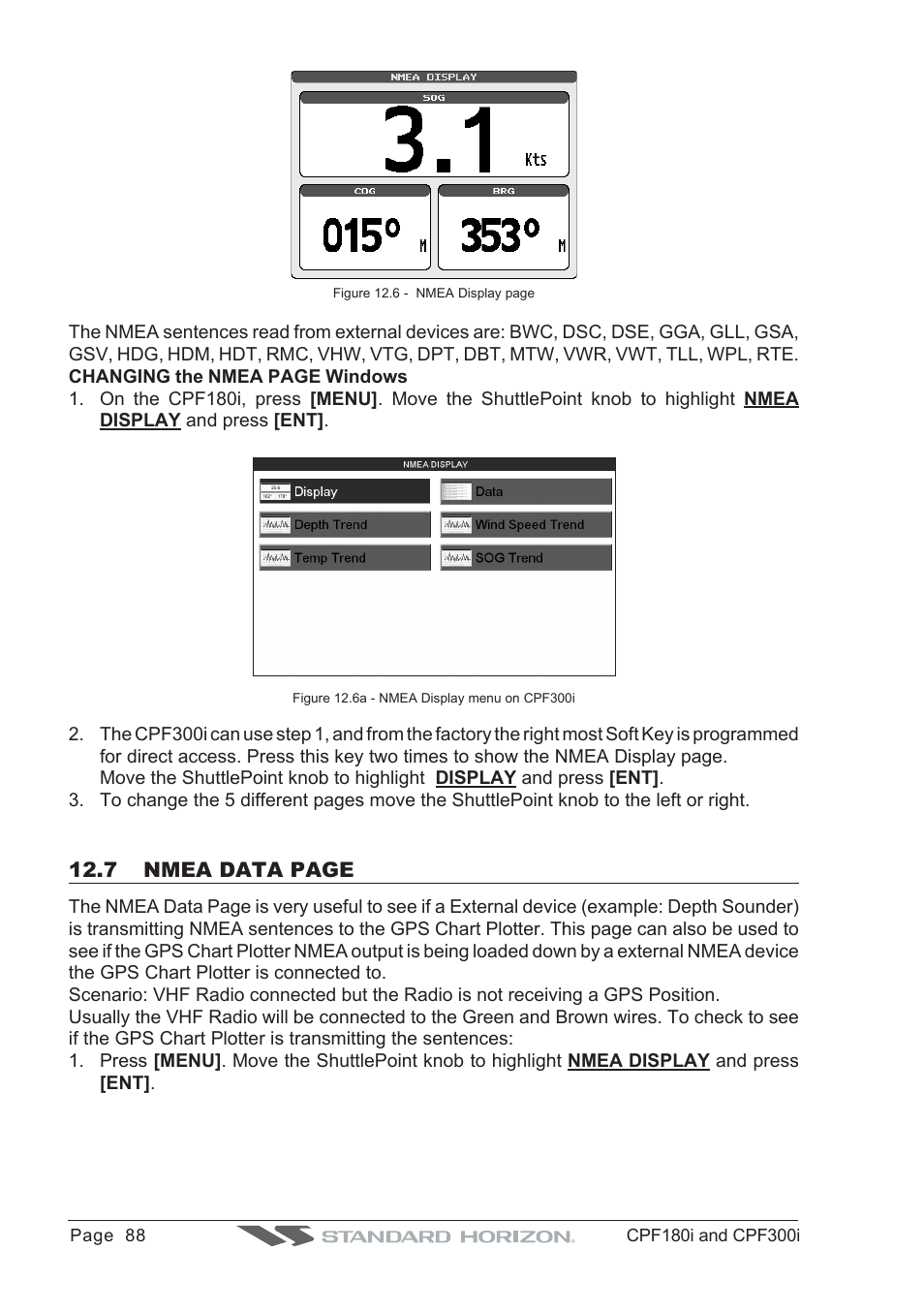 Standard Horizon MAX CPF180I User Manual | Page 86 / 144