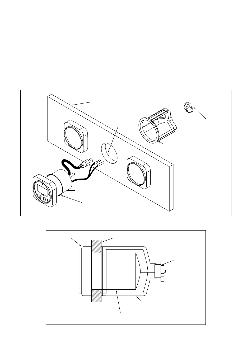 Transducer installation, General, Figure 2. depth sounder installation | Figure 3. side view of mounted depth sounder, Mounting bracket | Standard Horizon DS41 User Manual | Page 11 / 17