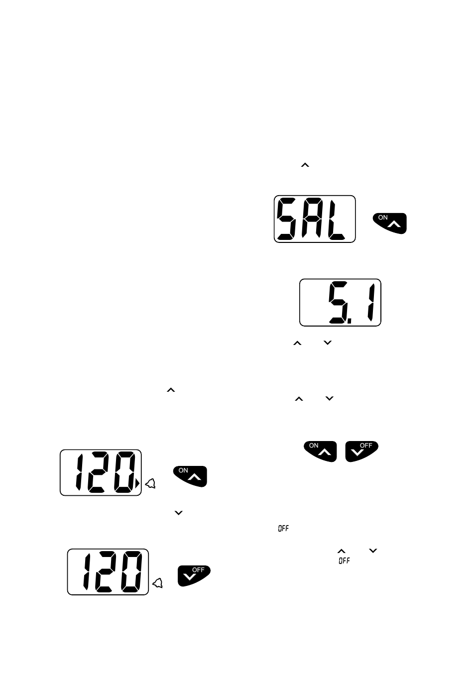 Deep alarm, Instrument setup, Keel/surface offset | Operation, Alarms, Alarms on/off, Shallow alarm | Standard Horizon DS41 User Manual | Page 4 / 17