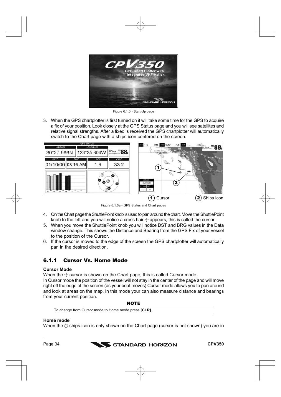 Standard Horizon CPV350 User Manual | Page 34 / 144