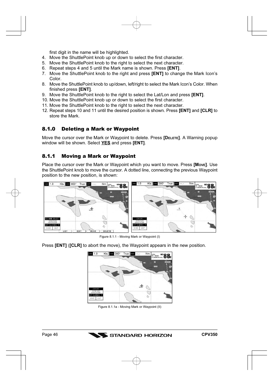 Standard Horizon CPV350 User Manual | Page 46 / 144