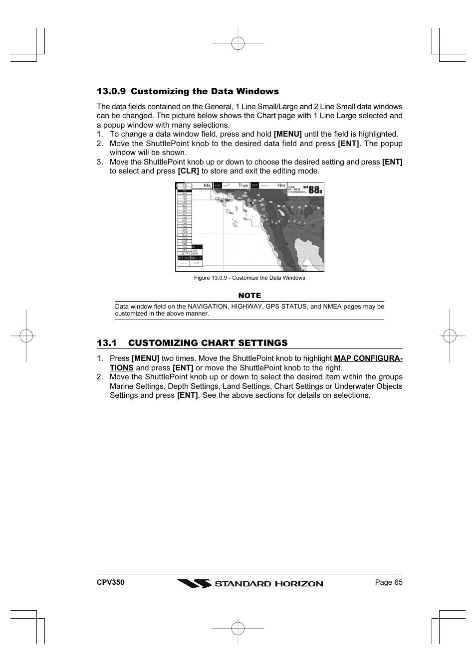 Standard Horizon CPV350 User Manual | Page 65 / 144