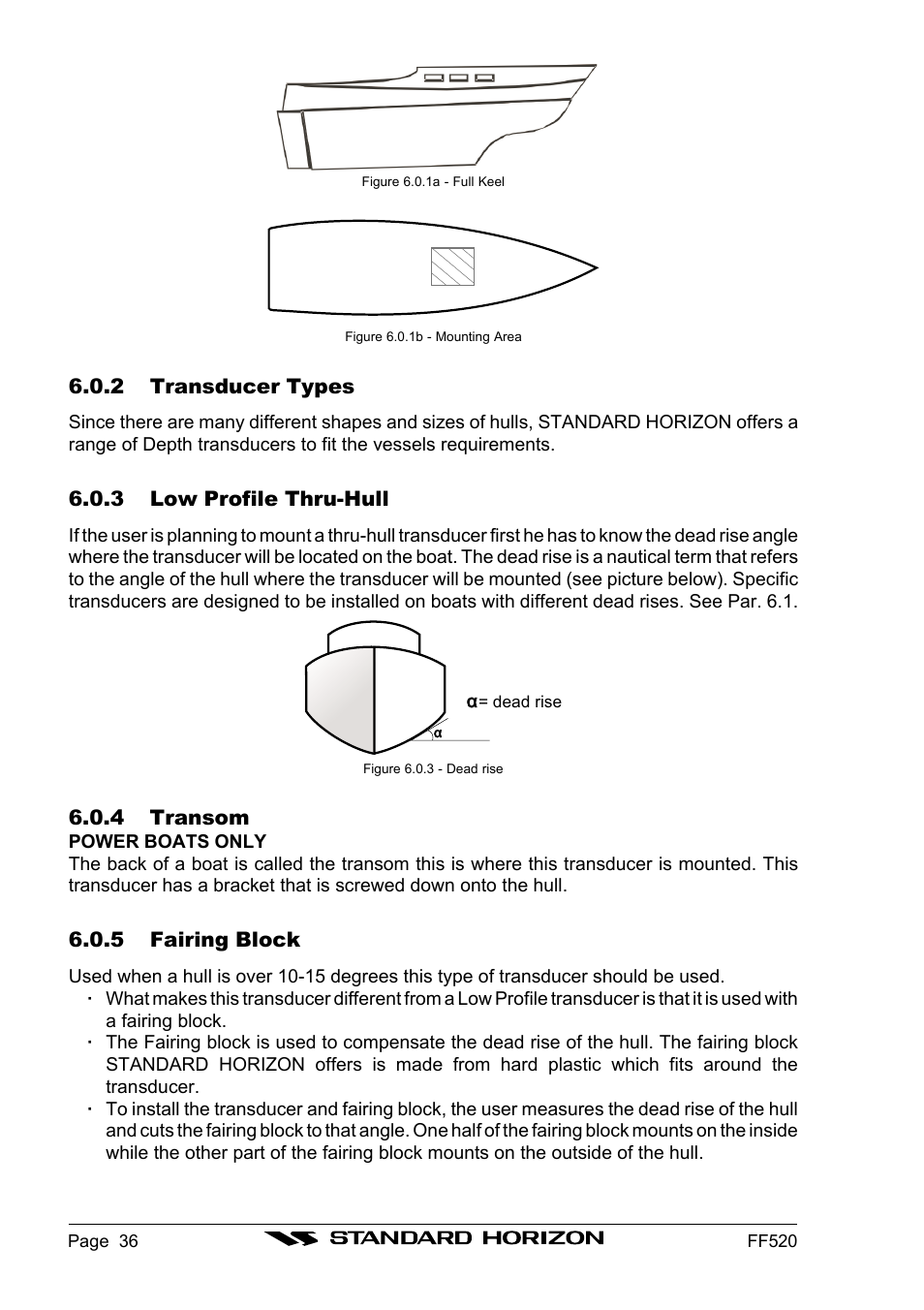 Standard Horizon Ff520 User Manual | Page 34 / 42