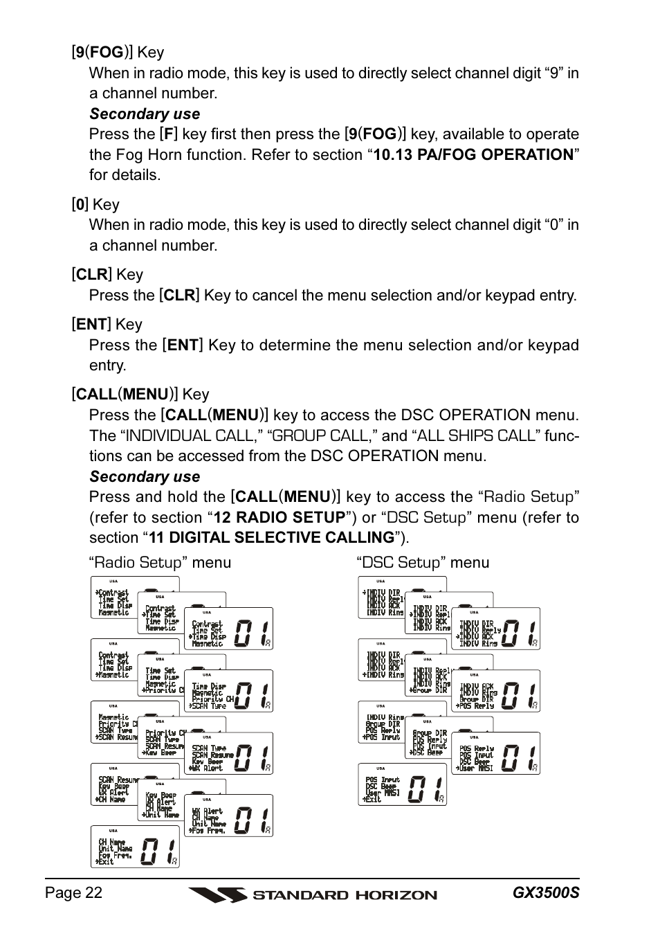 Standard Horizon QUANTUM Series GX3500S User Manual | Page 22 / 88
