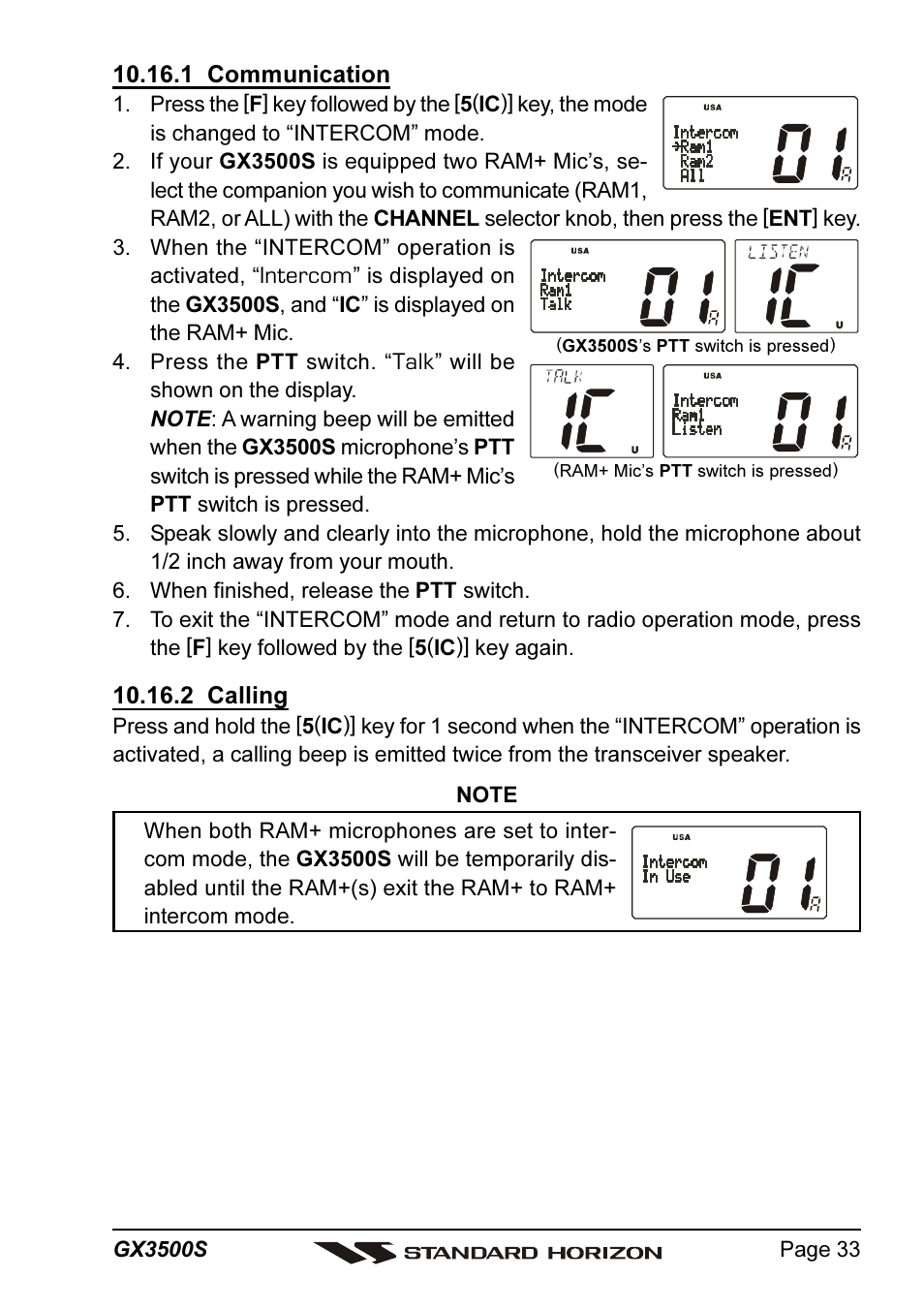 Standard Horizon QUANTUM Series GX3500S User Manual | Page 33 / 88