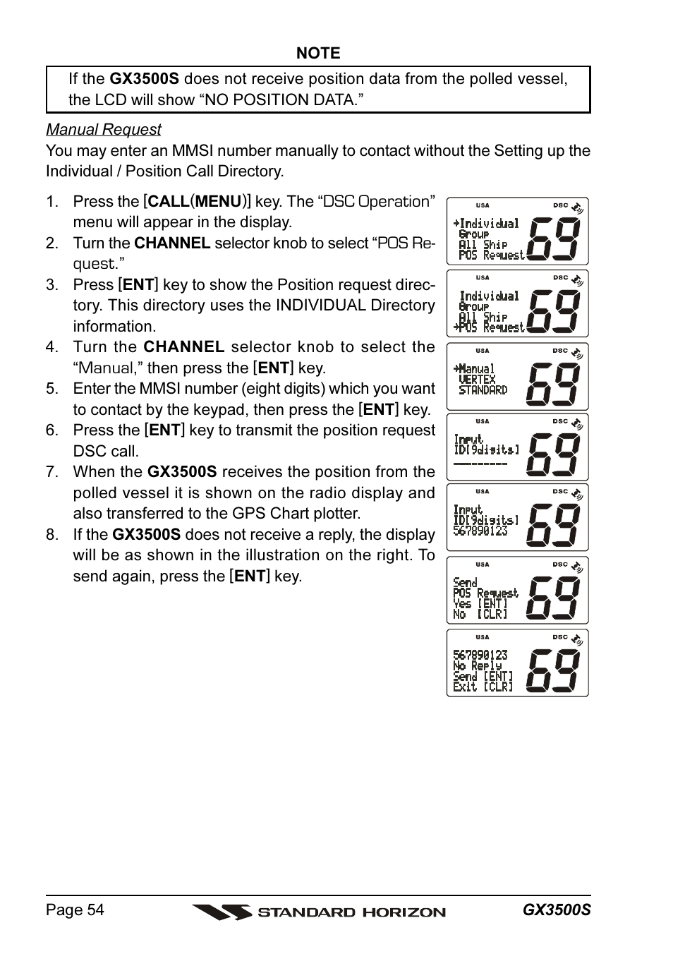 Standard Horizon QUANTUM Series GX3500S User Manual | Page 54 / 88