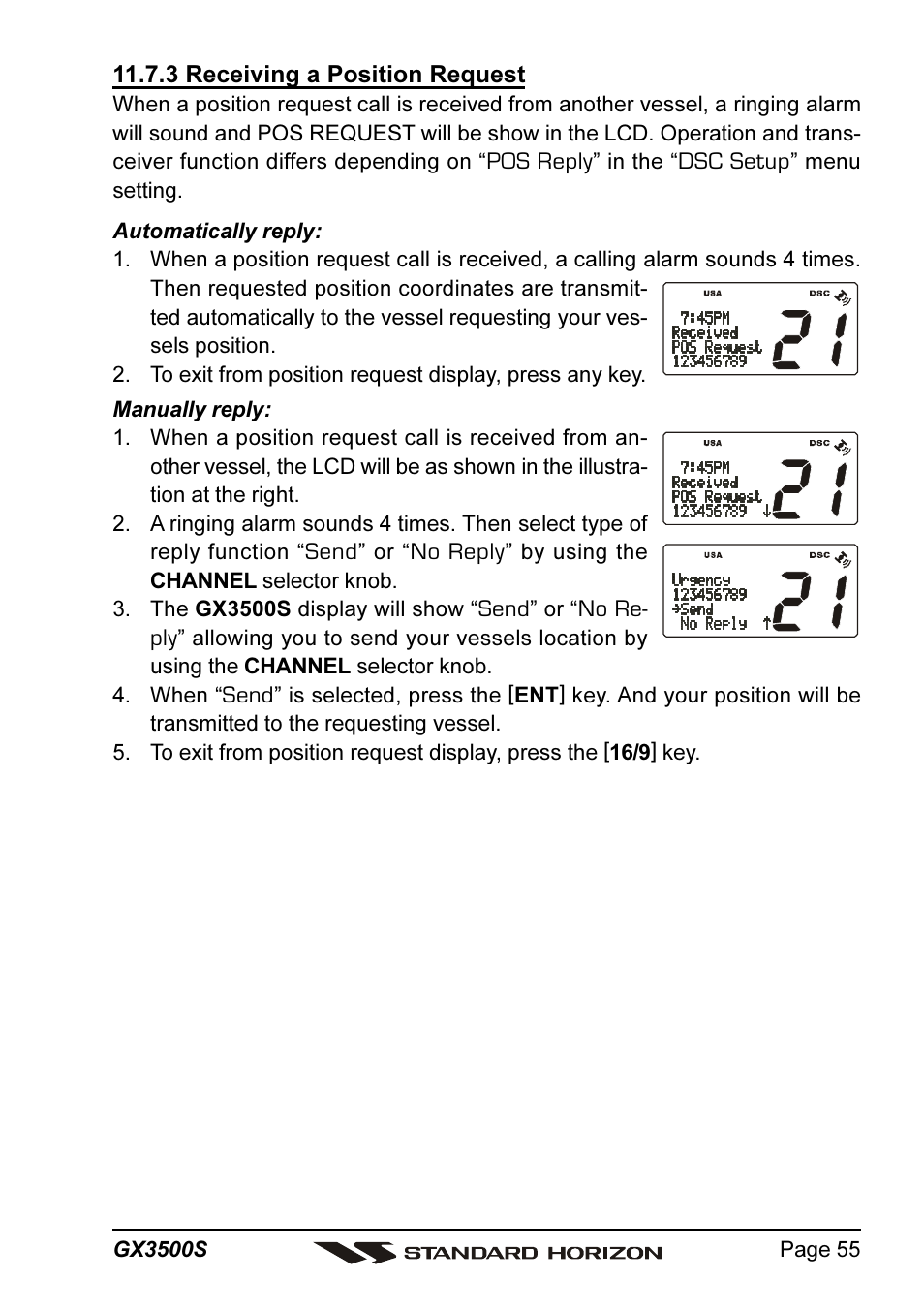 Standard Horizon QUANTUM Series GX3500S User Manual | Page 55 / 88