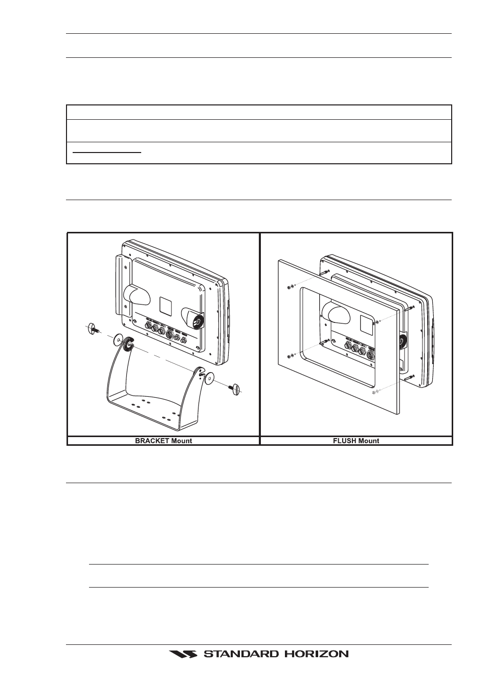 0 mounting the gps chart plotter, 1 bracket mounting, Bracket mounting | Mounting, Getting started, Mounting the gps chart plotter | Standard Horizon CP500 User Manual | Page 11 / 89