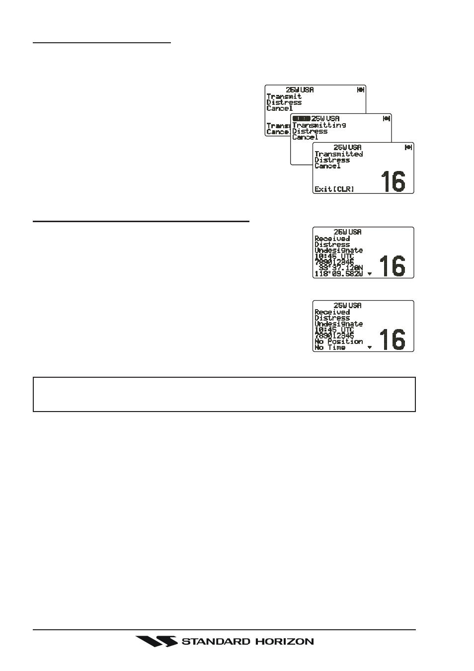 4 all ships call | Standard Horizon Gx5500s User Manual | Page 40 / 100