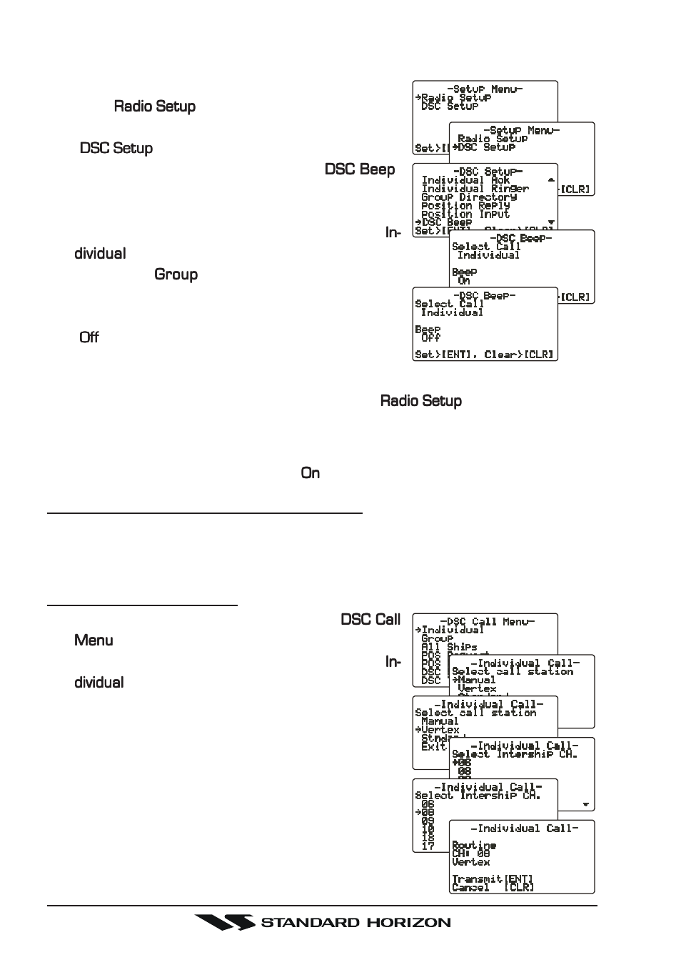 Standard Horizon Gx5500s User Manual | Page 44 / 100