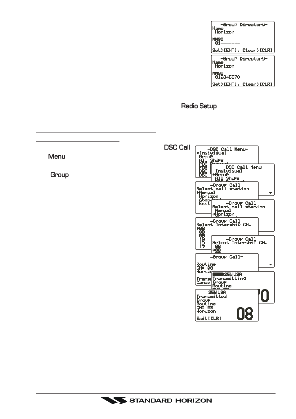 Standard Horizon Gx5500s User Manual | Page 49 / 100