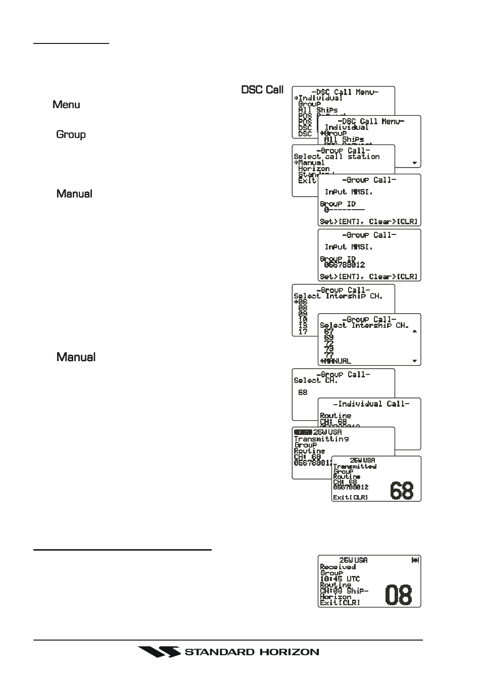 Standard Horizon Gx5500s User Manual | Page 50 / 100
