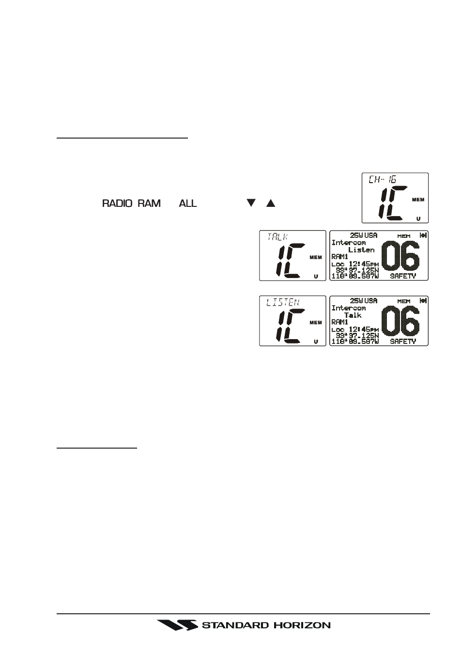 2 intercom operation | Standard Horizon Gx5500s User Manual | Page 73 / 100