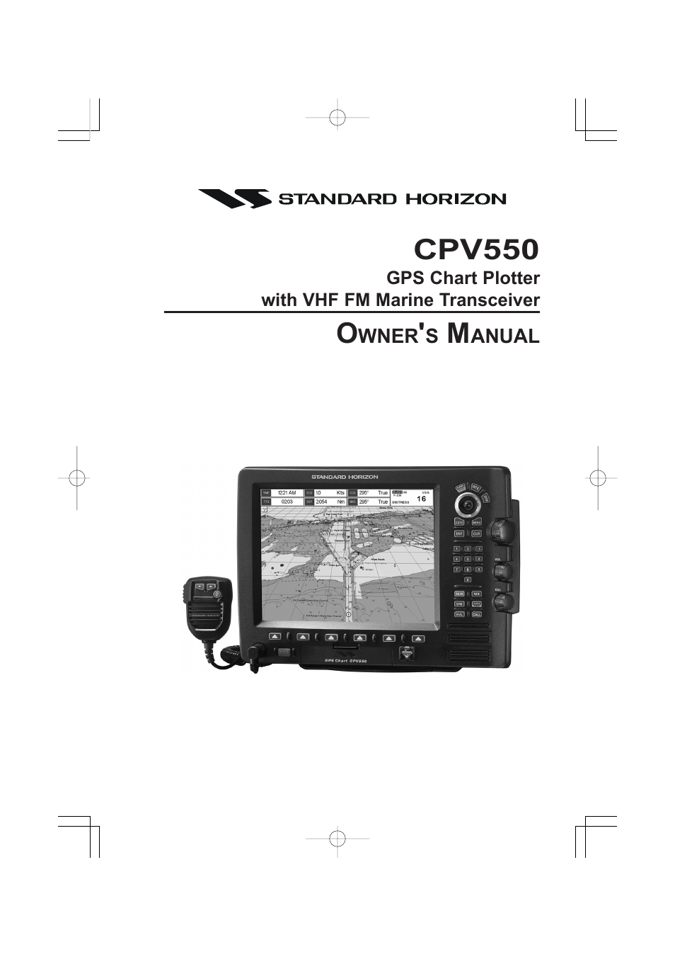 Standard Horizon CPV550 User Manual | 148 pages