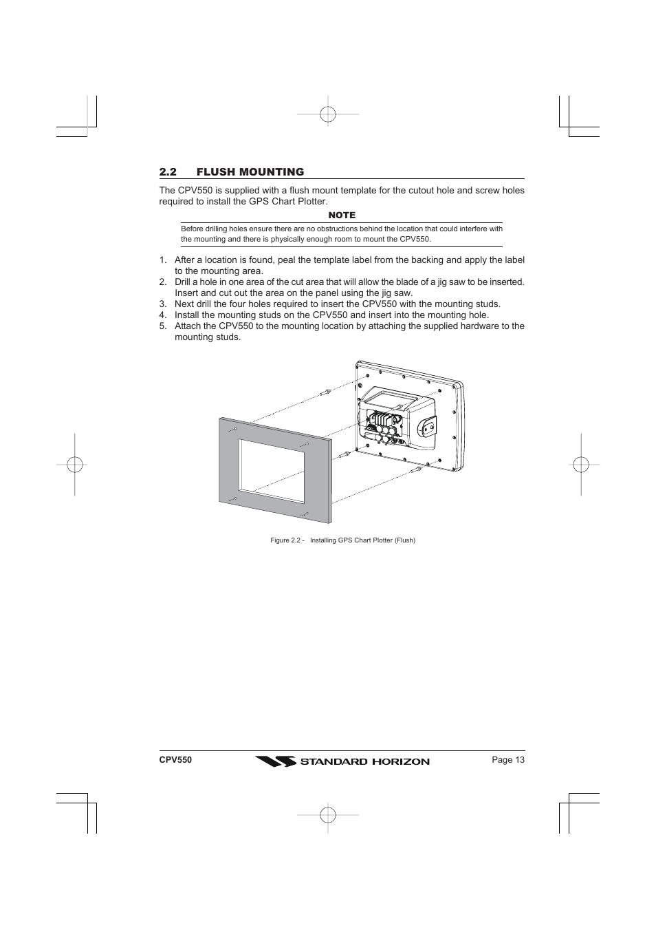 Standard Horizon CPV550 User Manual | Page 13 / 148