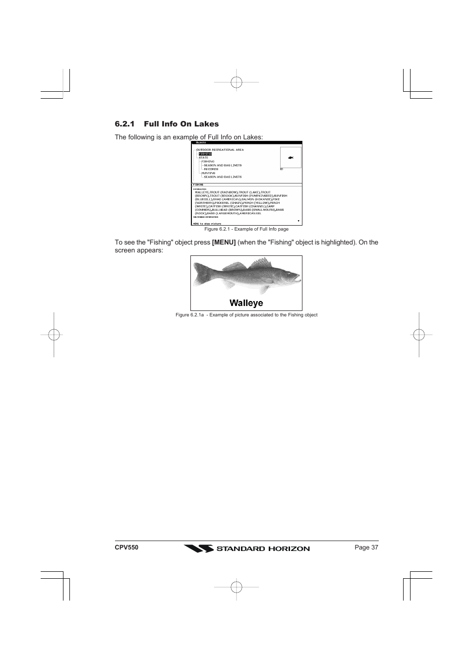 Standard Horizon CPV550 User Manual | Page 37 / 148