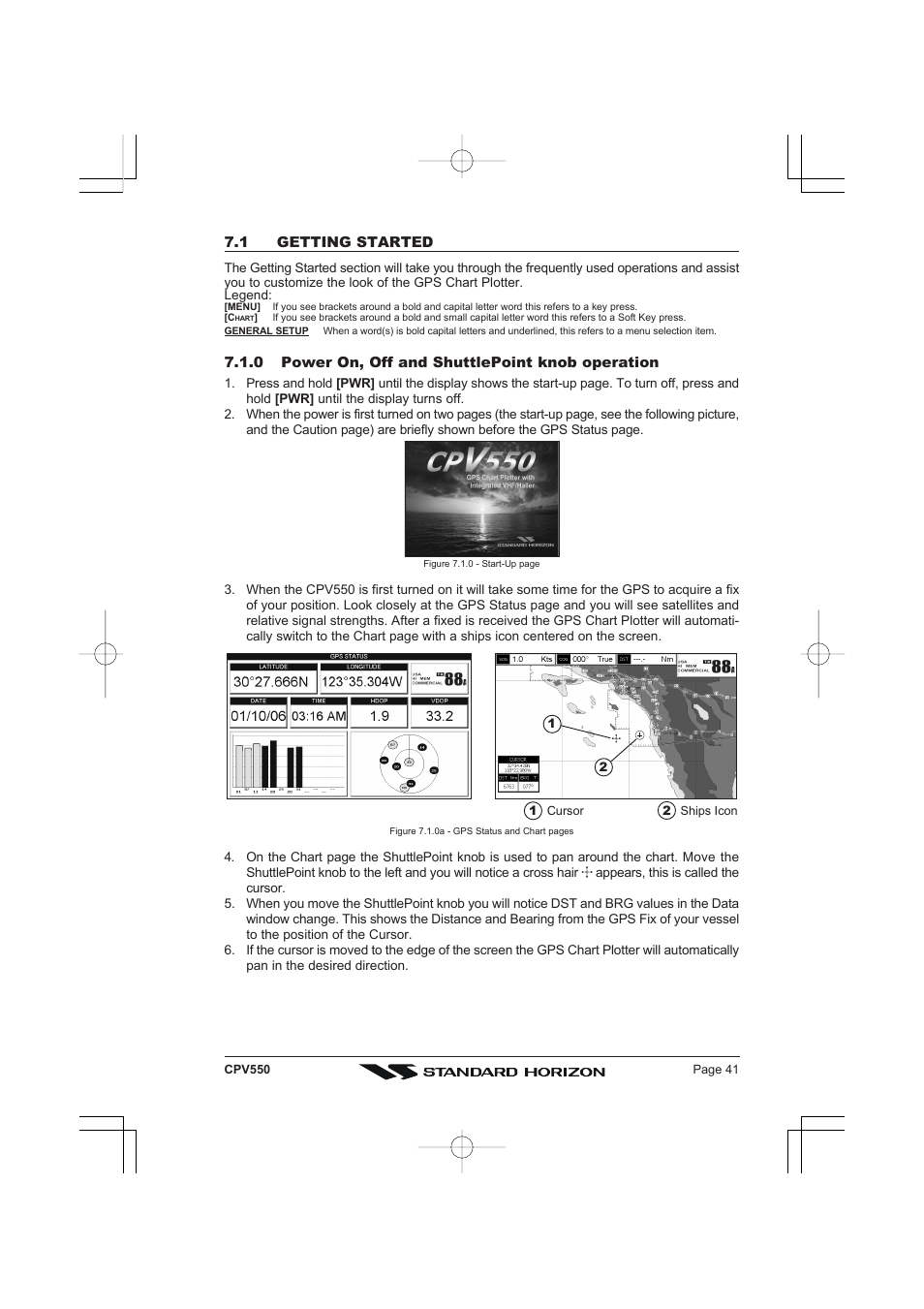 Standard Horizon CPV550 User Manual | Page 41 / 148