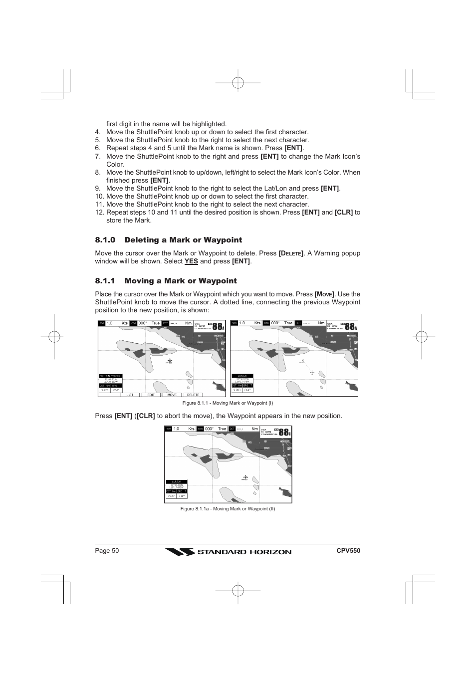 Standard Horizon CPV550 User Manual | Page 50 / 148