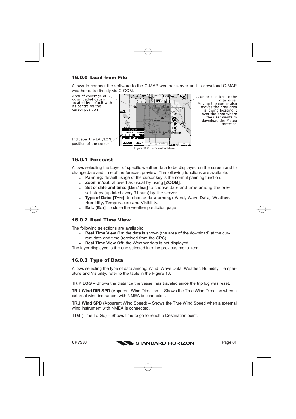 Standard Horizon CPV550 User Manual | Page 81 / 148