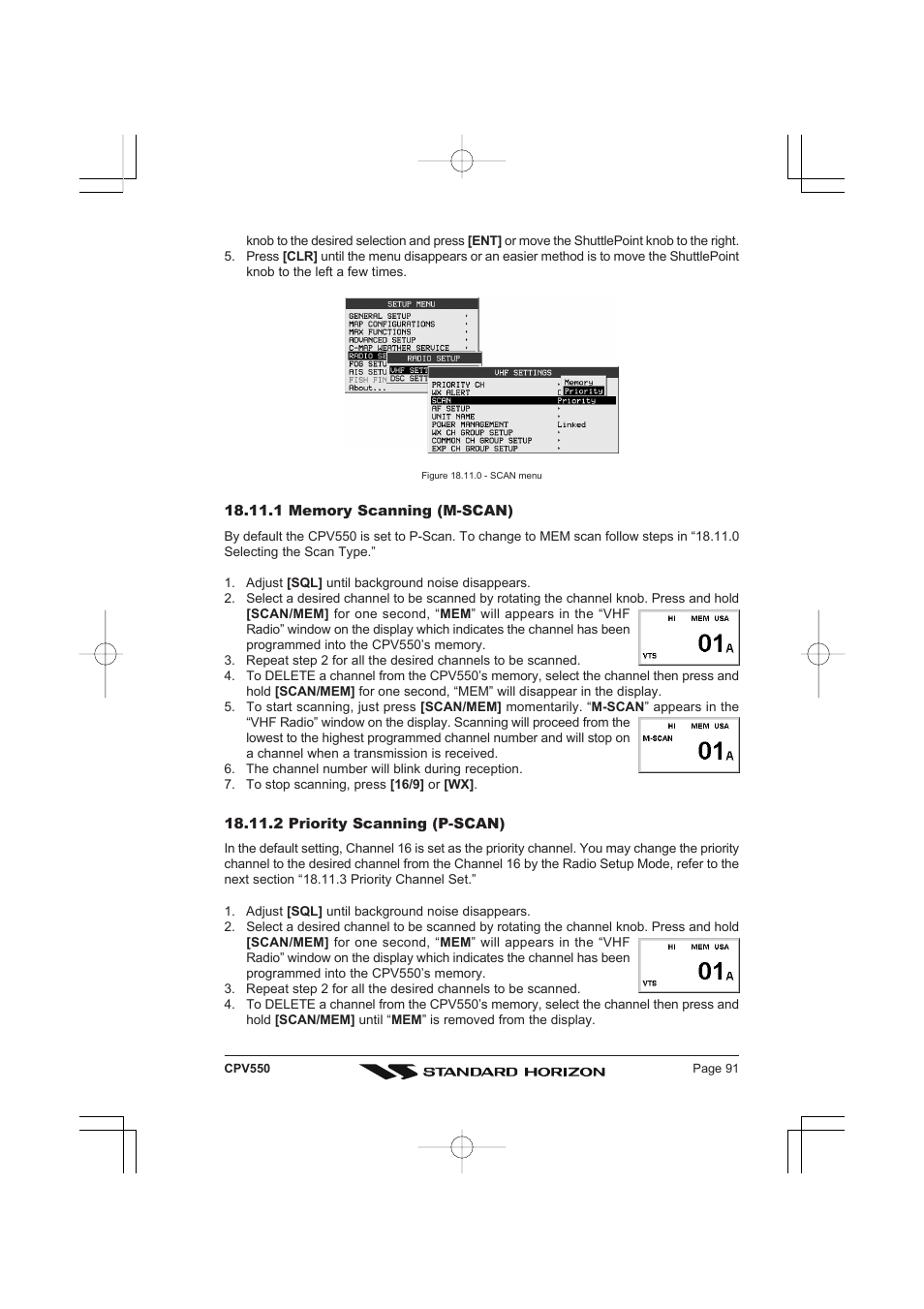 Standard Horizon CPV550 User Manual | Page 91 / 148