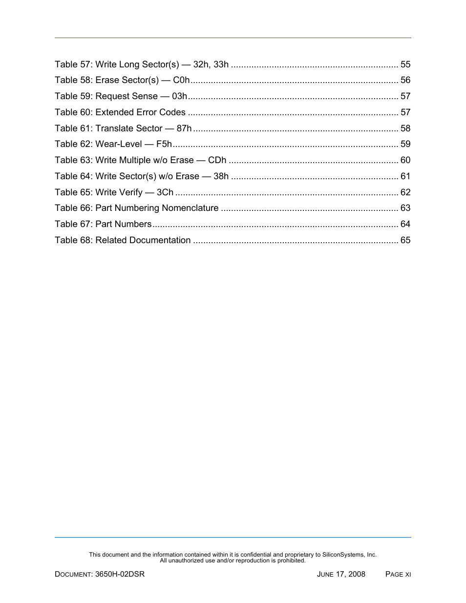 Silicon Image SiliconDrive SSDS00-3650H-R User Manual | Page 11 / 78