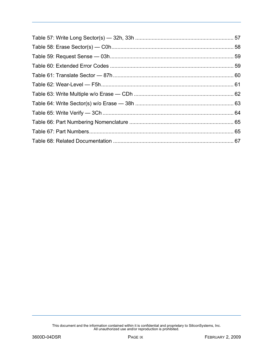 Silicon Image SiliconDrive SSD-D16G(I)-3600 User Manual | Page 9 / 76