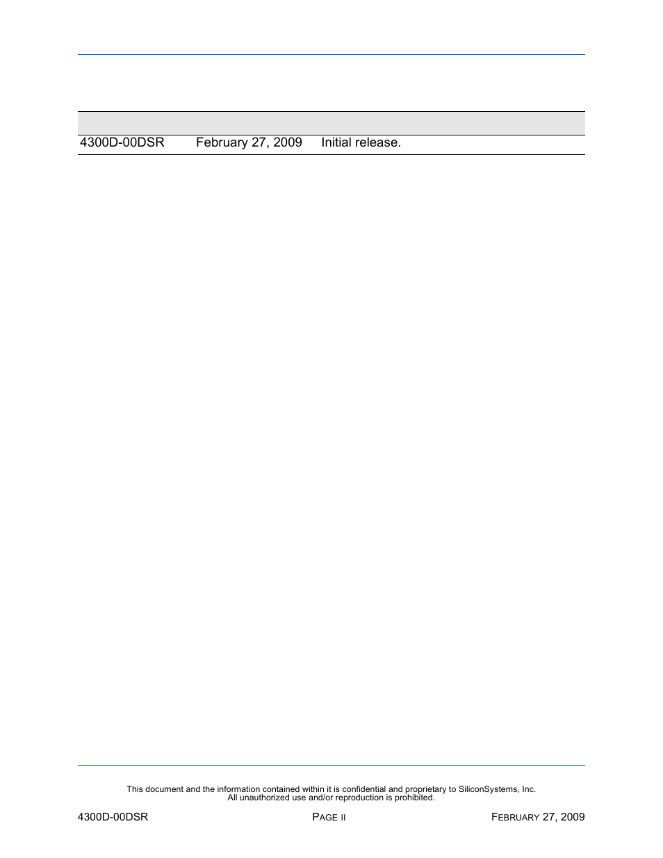 Revision history | Silicon Image SiliconDrive SSD-D32G(I)-4300 User Manual | Page 2 / 88