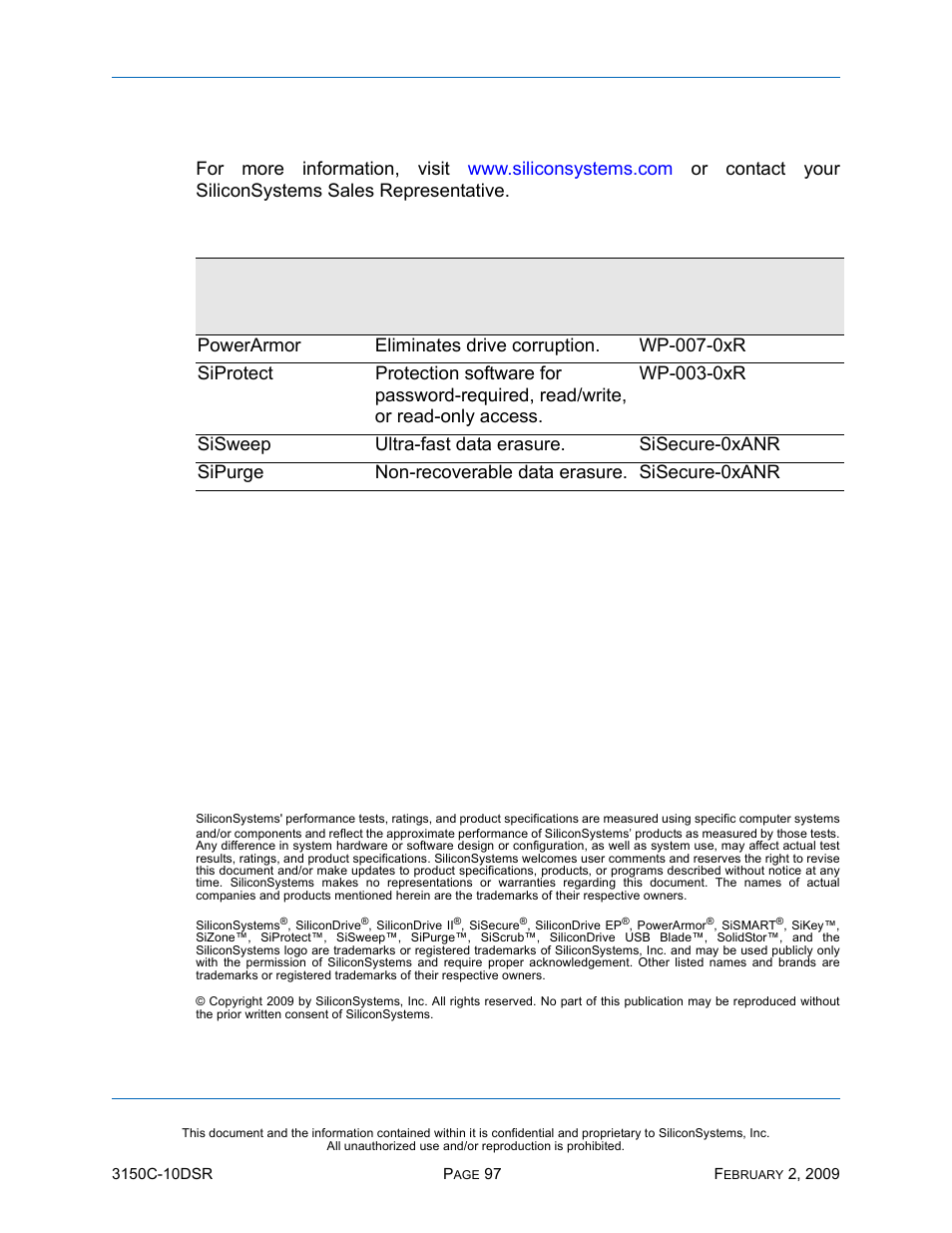 Related documentation, Table 85: related documentation, Elated | Ocumentation | Silicon Image SiliconDrive CF SSD-C08G(I)-3150 User Manual | Page 107 / 107