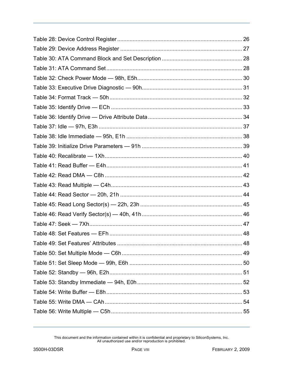 Silicon Image SiliconDrive SSD-H16G(I)-3500 User Manual | Page 8 / 76