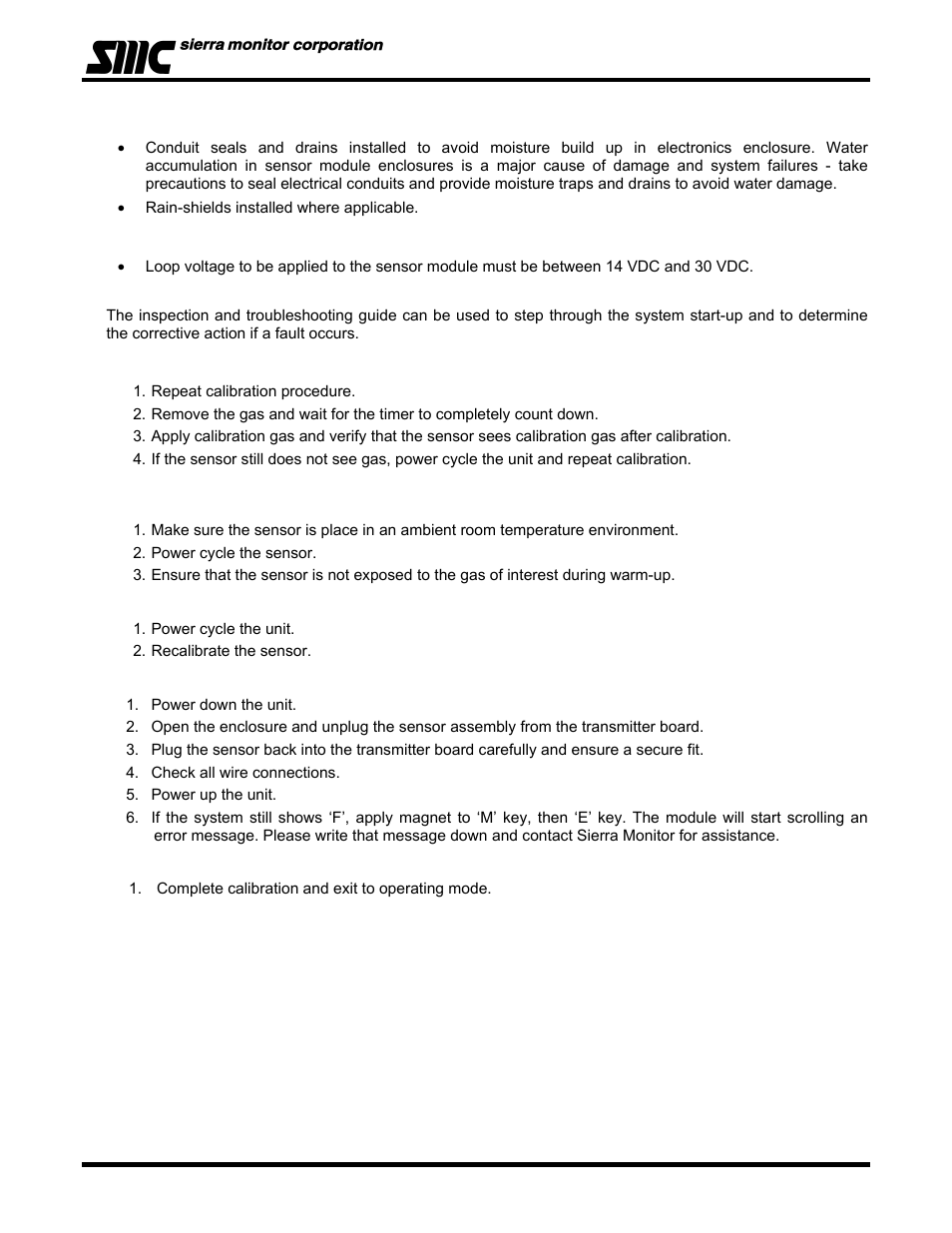 Sierra Monitor Corporation 4501-05 User Manual | Page 22 / 39