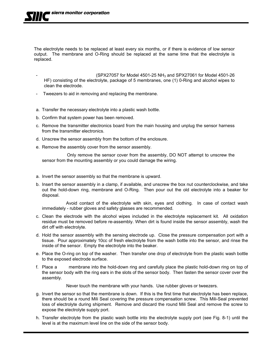 Sierra Monitor Corporation 4501-05 User Manual | Page 29 / 39