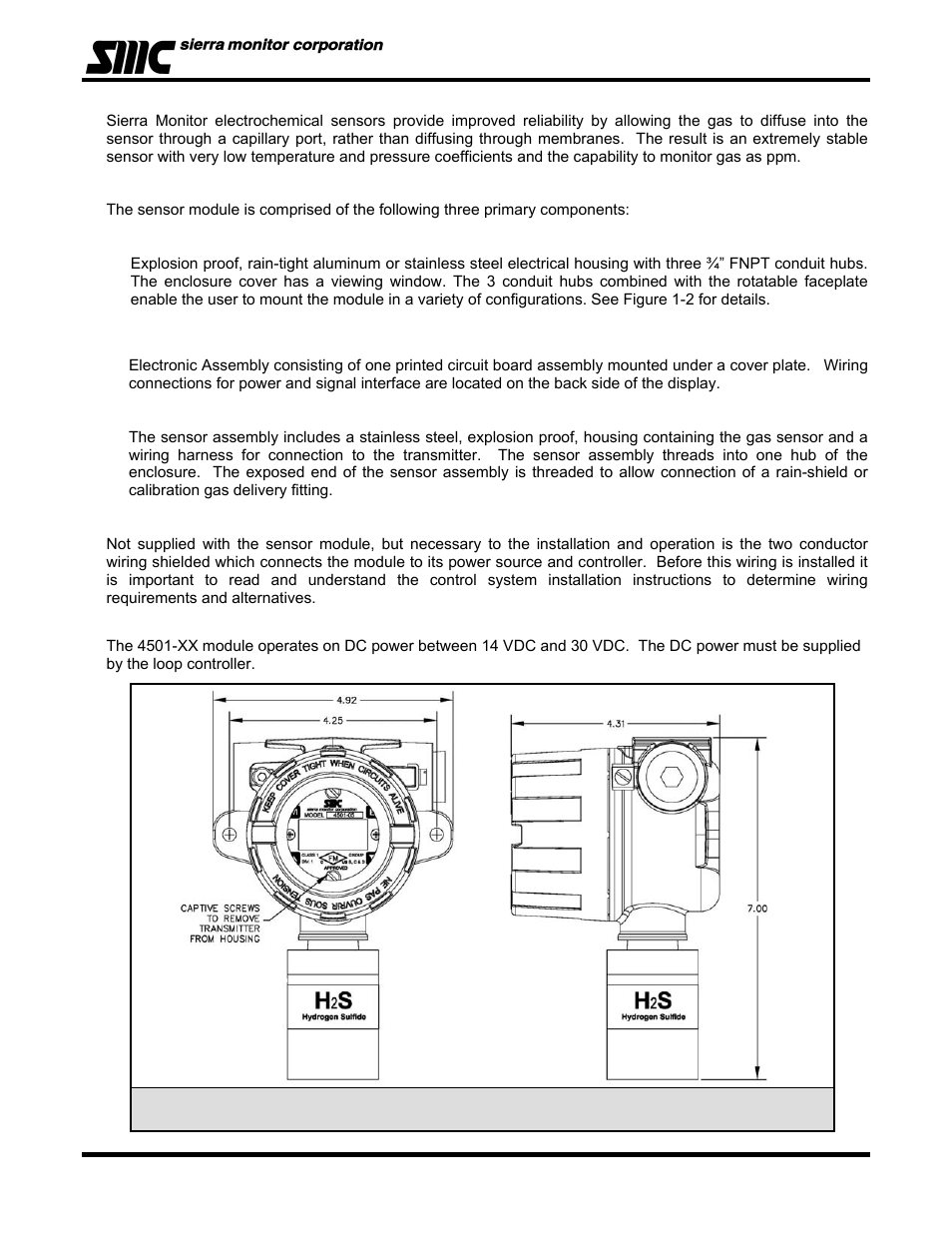 Sierra Monitor Corporation 4501-05 User Manual | Page 6 / 39