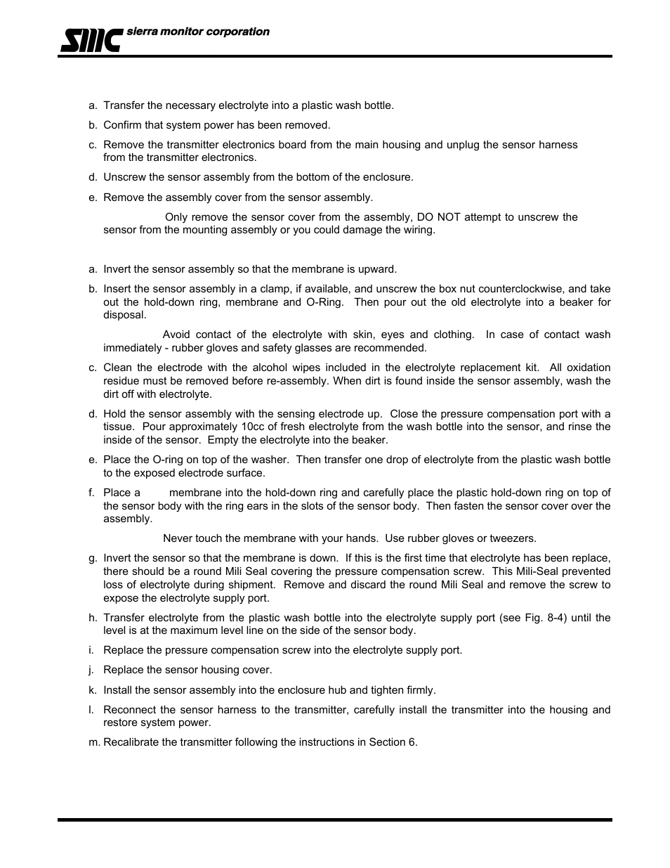 Sierra Monitor Corporation 5100-06-IT User Manual | Page 49 / 63