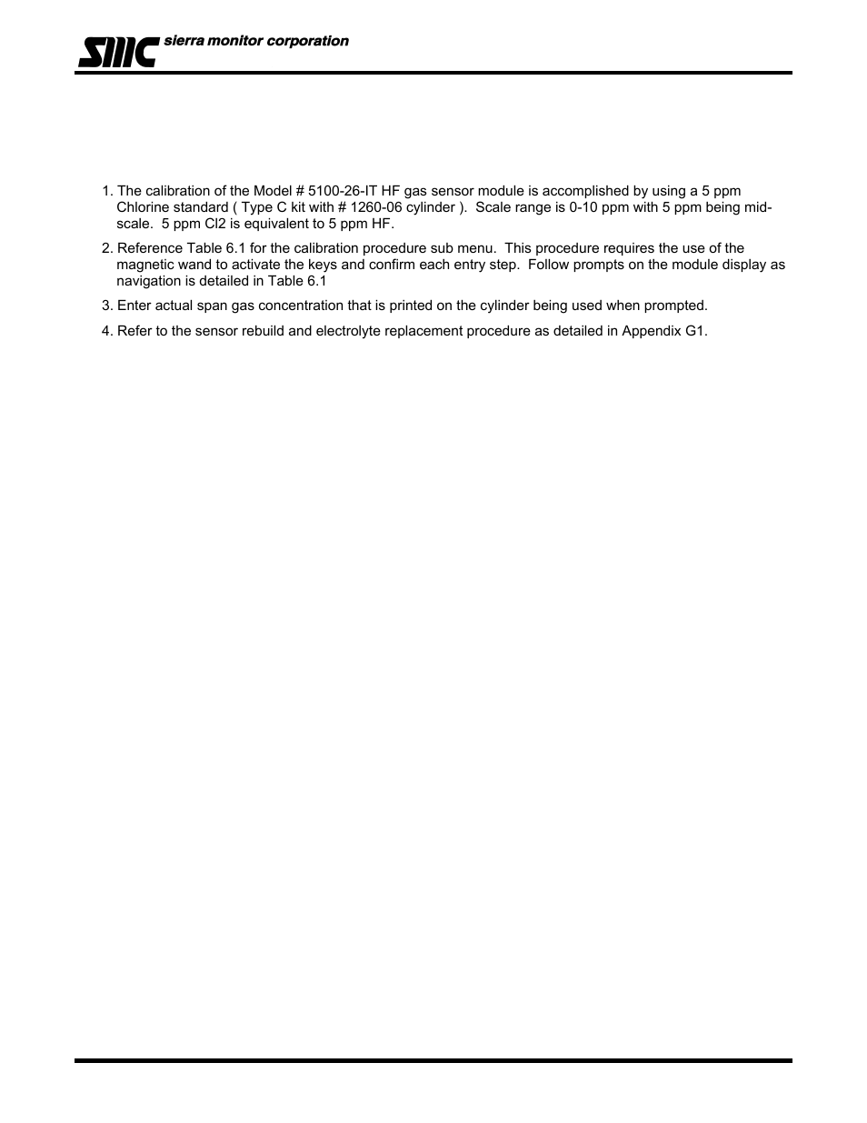 Sierra Monitor Corporation 5100-06-IT User Manual | Page 52 / 63